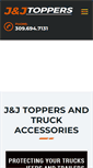 Mobile Screenshot of jandjtoppers.com